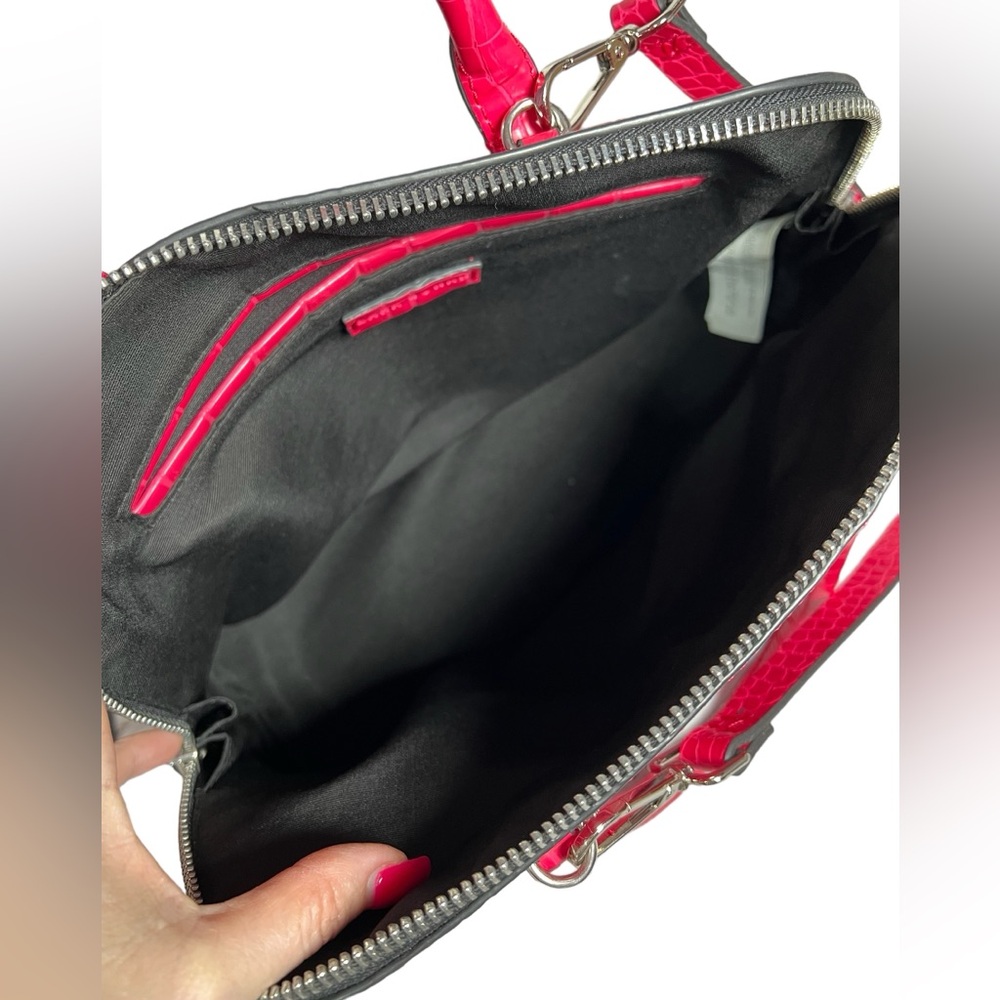 Zara 13in X 9in X 6in Pink Handbag - Picture 7 of 13